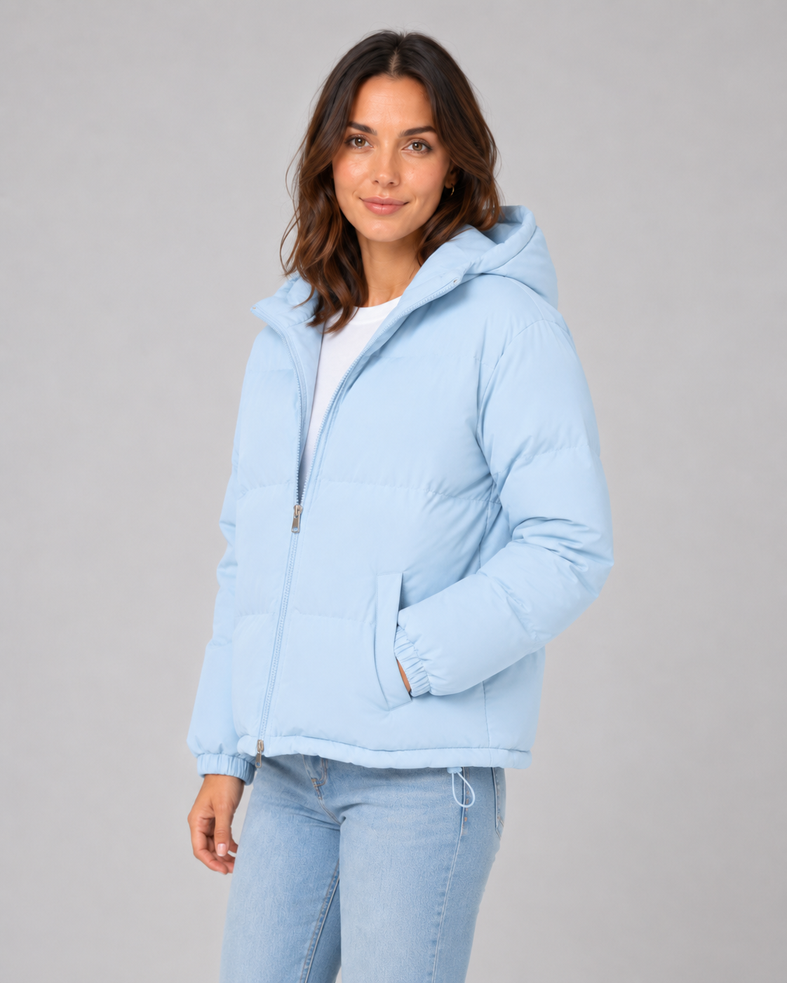 Winterjacke mit Kapuze Damen Petra – Bild 8