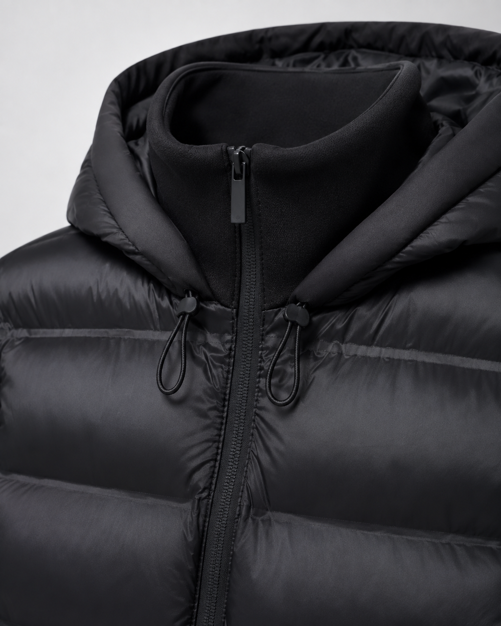 Hybrid-Daunenjacke mit Kapuze Damen Arianna – Bild 4