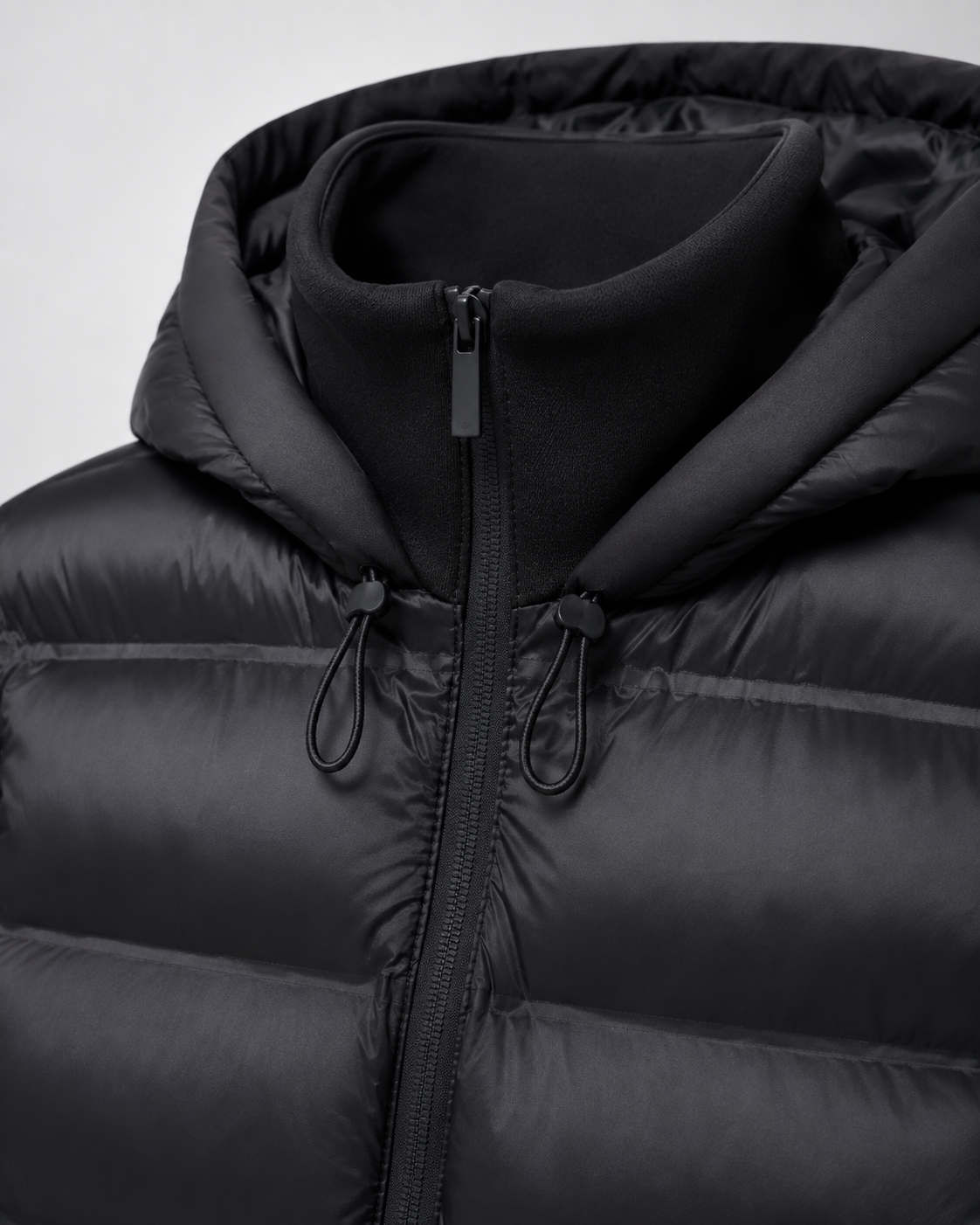 Hybrid-Daunenjacke mit Kapuze Damen Arianna – Bild 4
