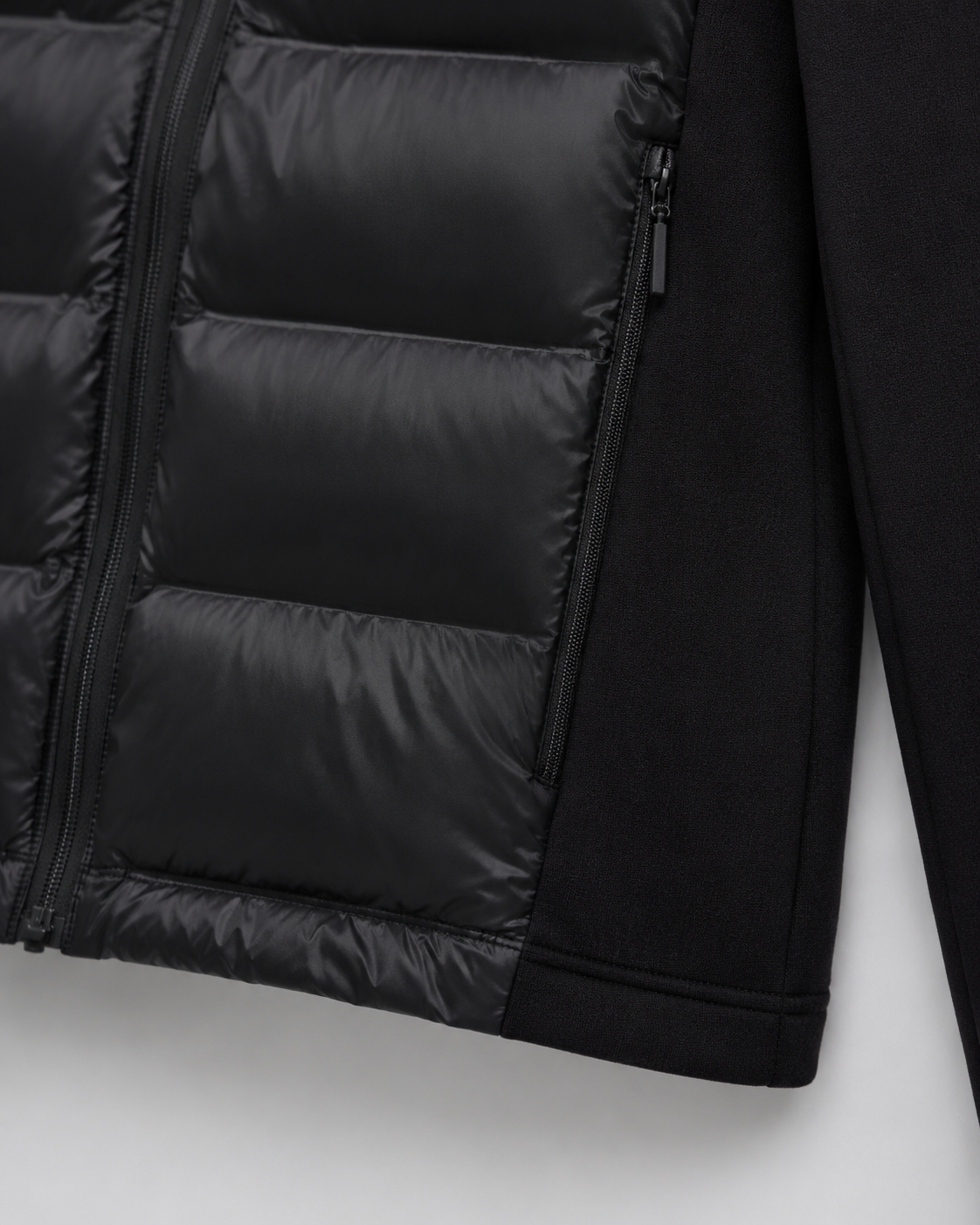 Hybrid-Daunenjacke mit Kapuze Damen Arianna – Bild 5
