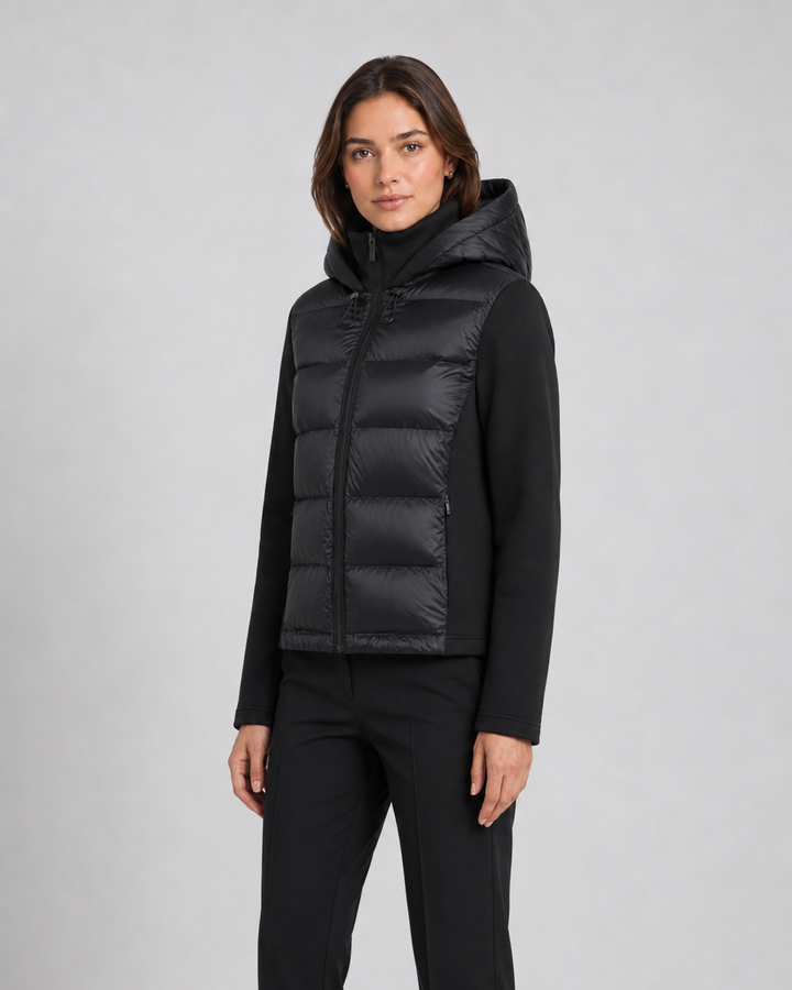 Hybrid-Daunenjacke mit Kapuze Damen Arianna – Bild 6