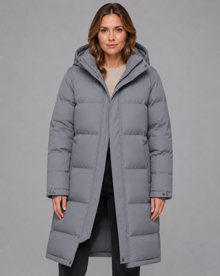Extra langer Parka aus Daunen Damen Ornella – Bild 2