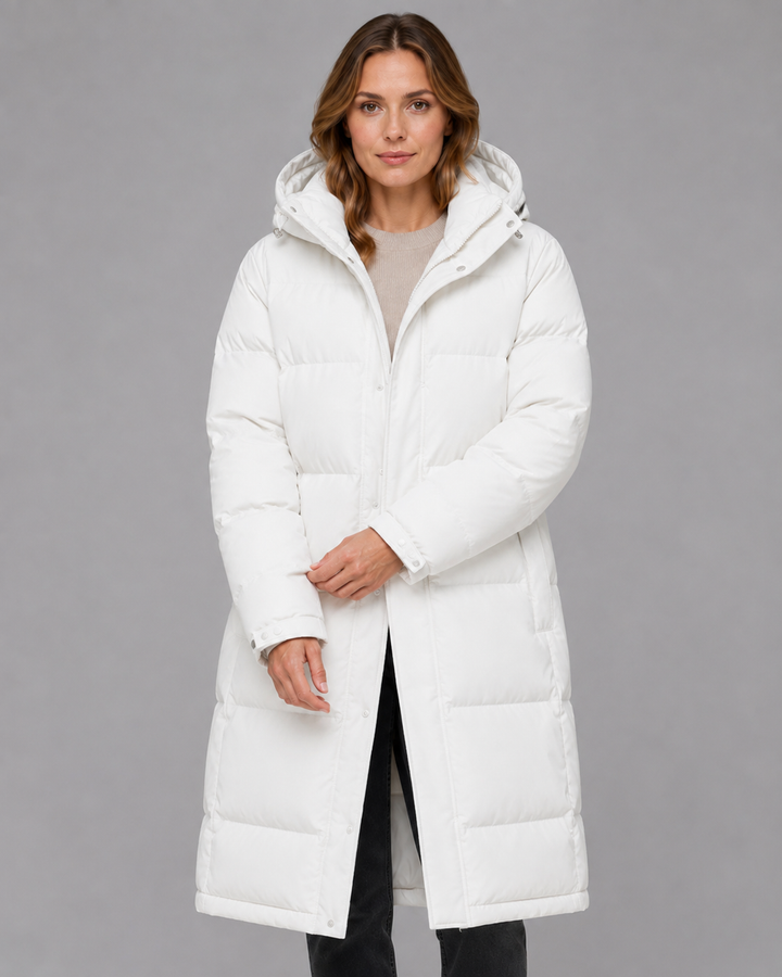 Extra langer Parka aus Daunen Damen Ornella – Bild 4