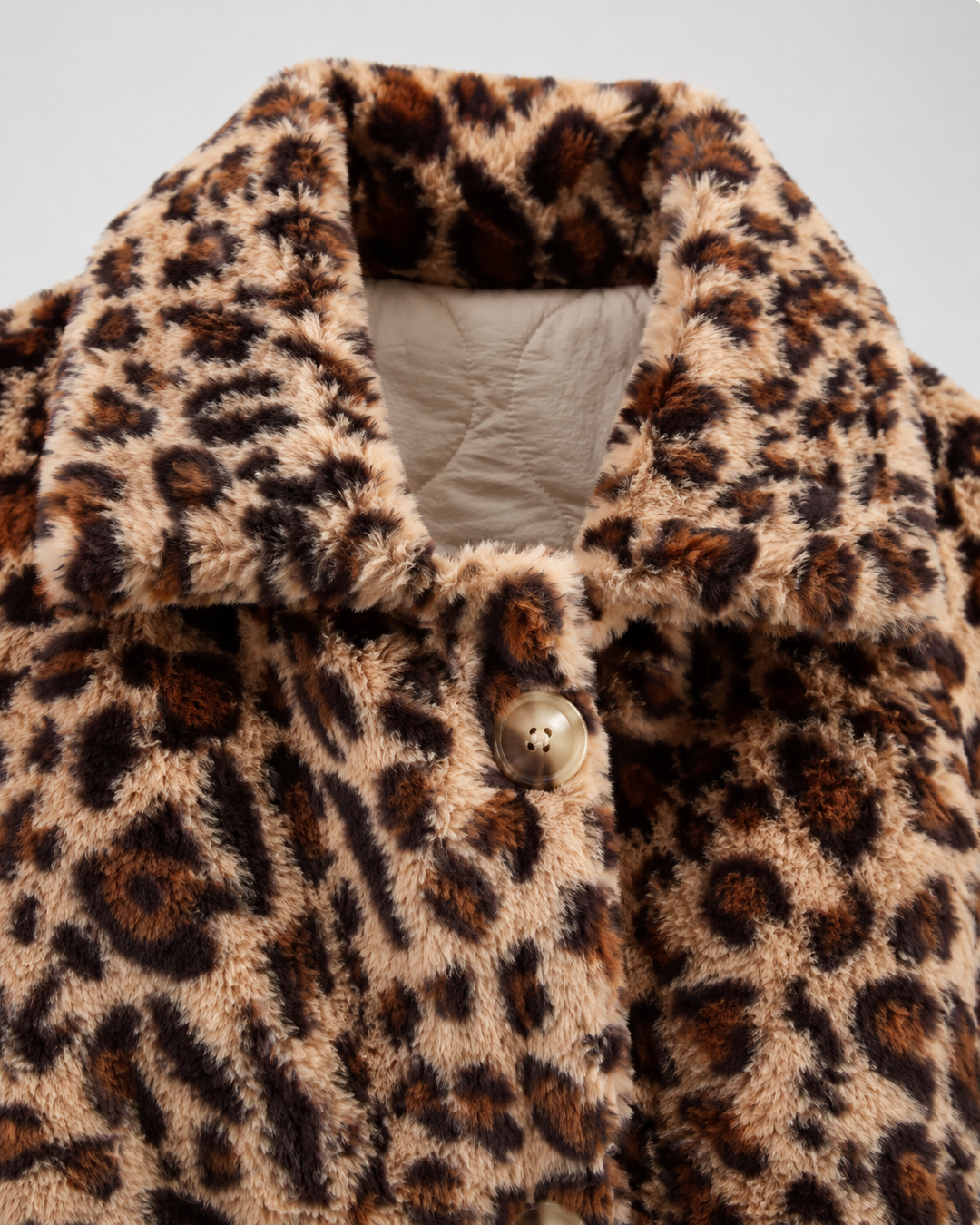 Wendbare Steppjacke mit Leopardenmuster Damen Ambra – Bild 8