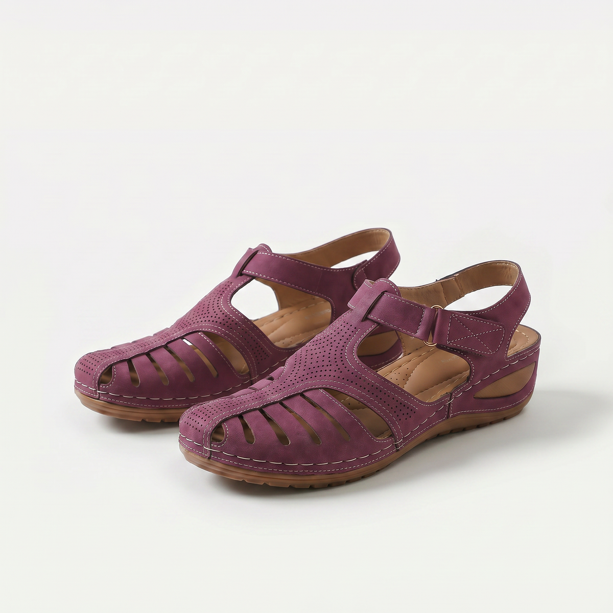 Komfort Sandalen mit sanfter Erhöhung Leni – Bild 5