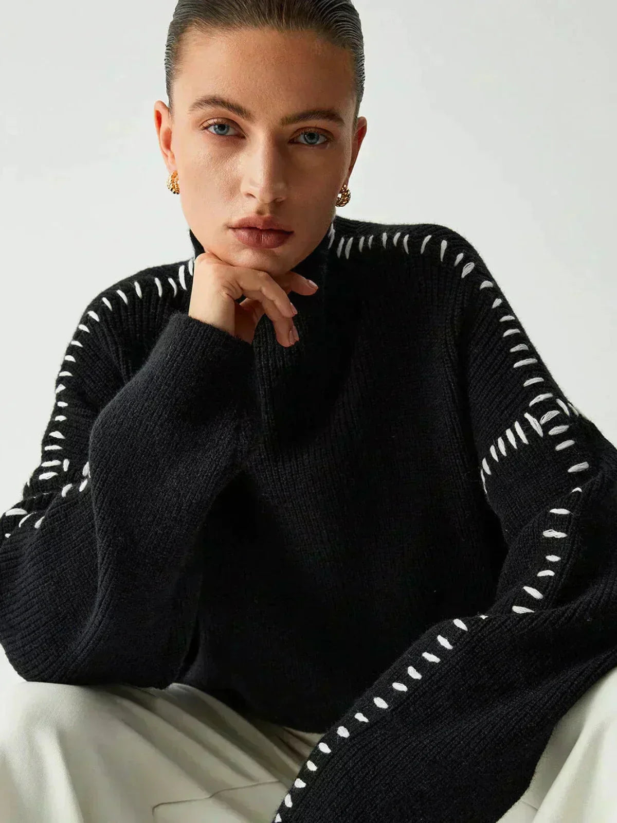 Bequemer Pullover Nia – Bild 5