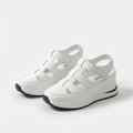 Perfekt bequeme Sandalen Lone Weiß – Weiss Modehaus