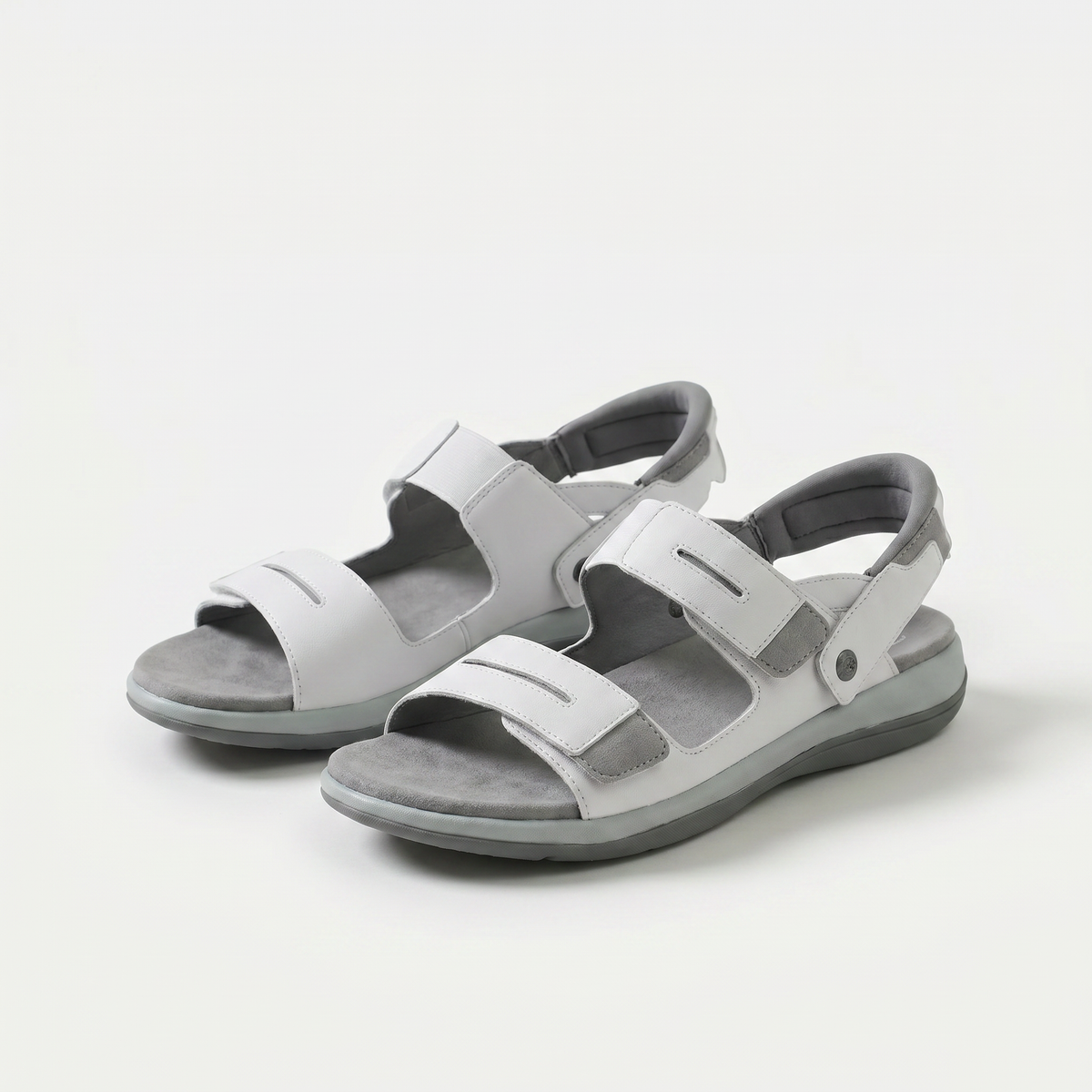 Die leichte Komfort-Sandale für aktive Sommertage Damen Luna – Weiss Modehaus