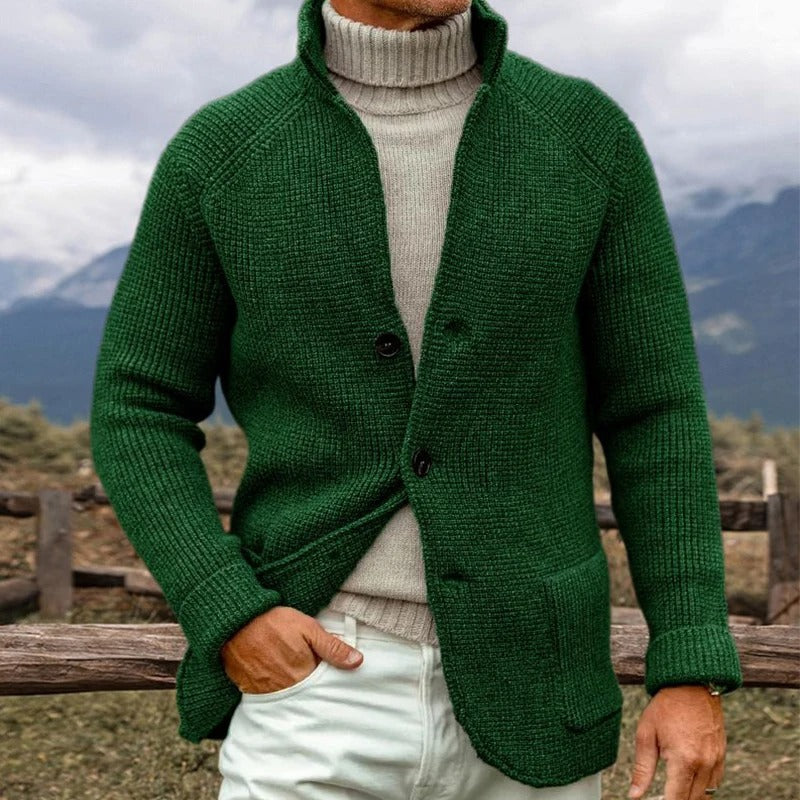 Thermischer Strickcardigan mit Taschen Damen – Bild 7
