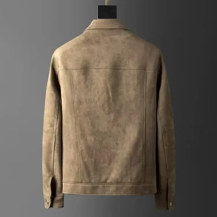 Elegante Lederlook-Jacke Herren Dante – Bild 5