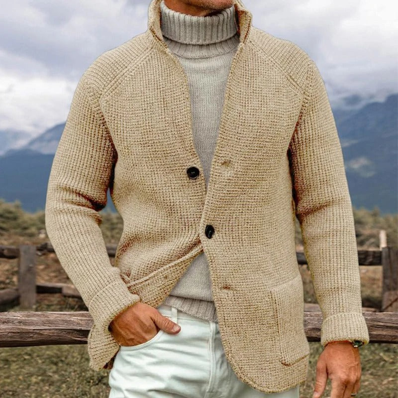 Thermischer Strickcardigan mit Taschen Damen – Bild 4