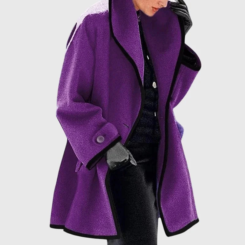 Doppelreihige Fleecejacke Concetta – Bild 4