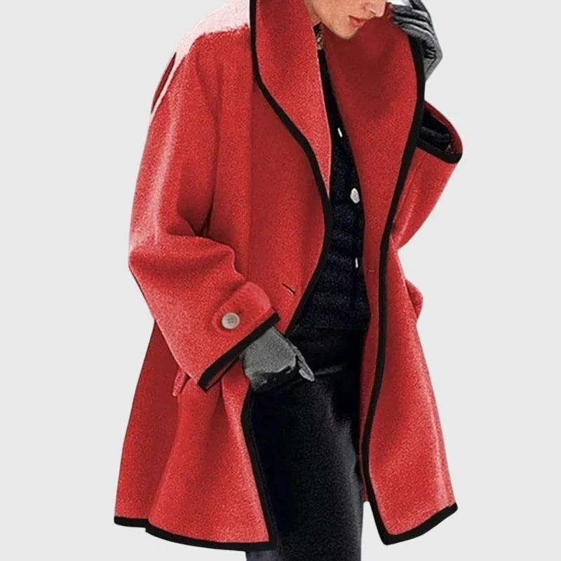 Doppelreihige Fleecejacke Concetta – Bild 5