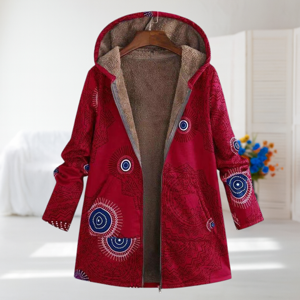 Elegante Übergangsjacke in Rot Marisol – Bild 2