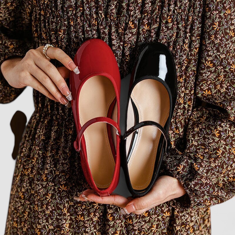 Orthopädische Mary Jane Schuhe Damen Mayzhera – Bild 5