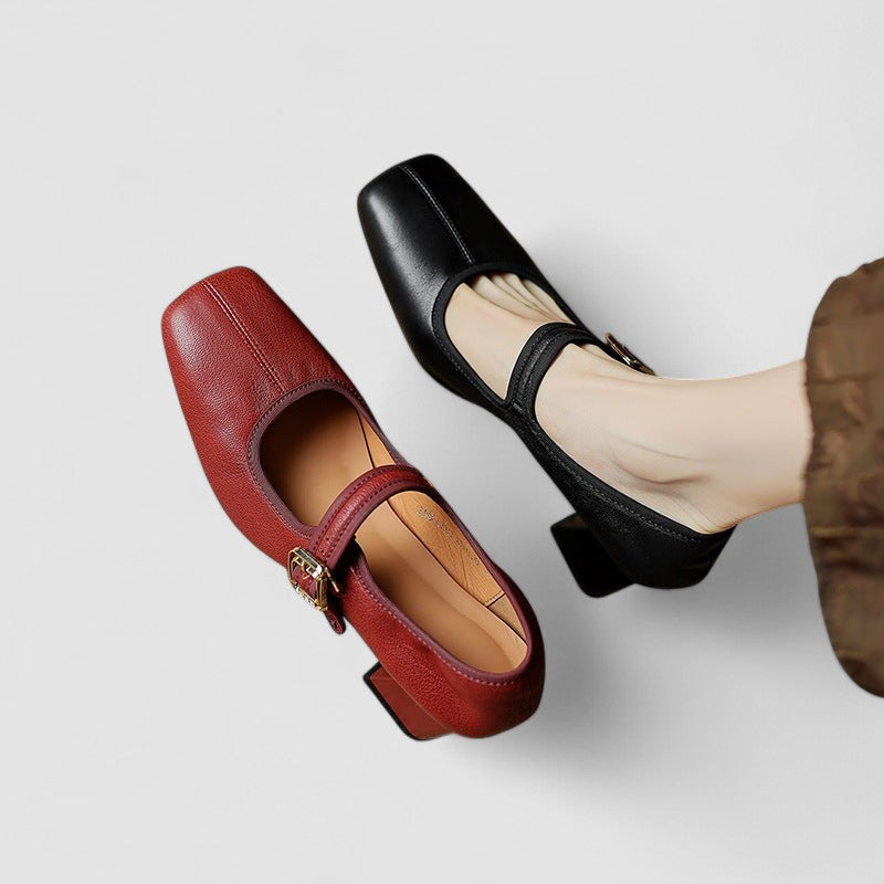 Orthopädische Mary Jane Schuhe Damen Hyreanne – Bild 2
