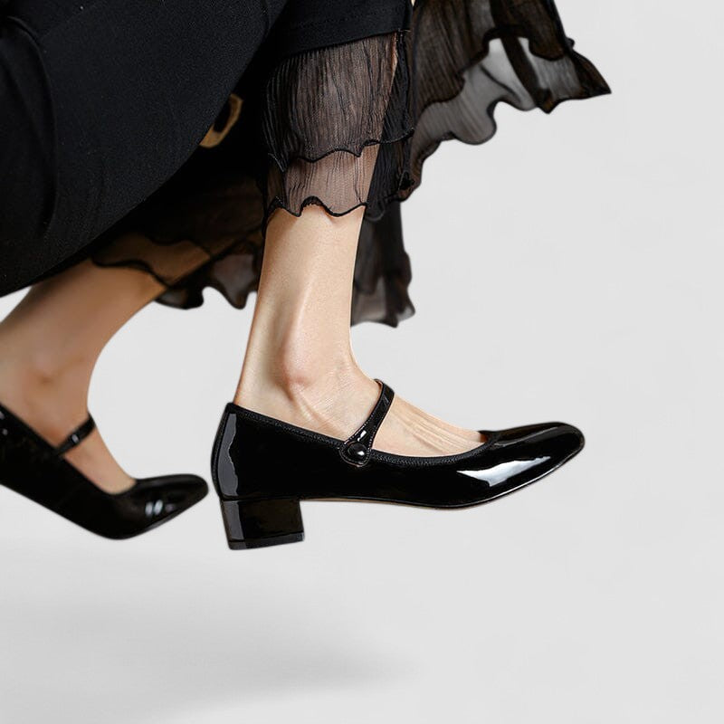 Orthopädische Mary Jane Schuhe Damen Mayzhera – Bild 3