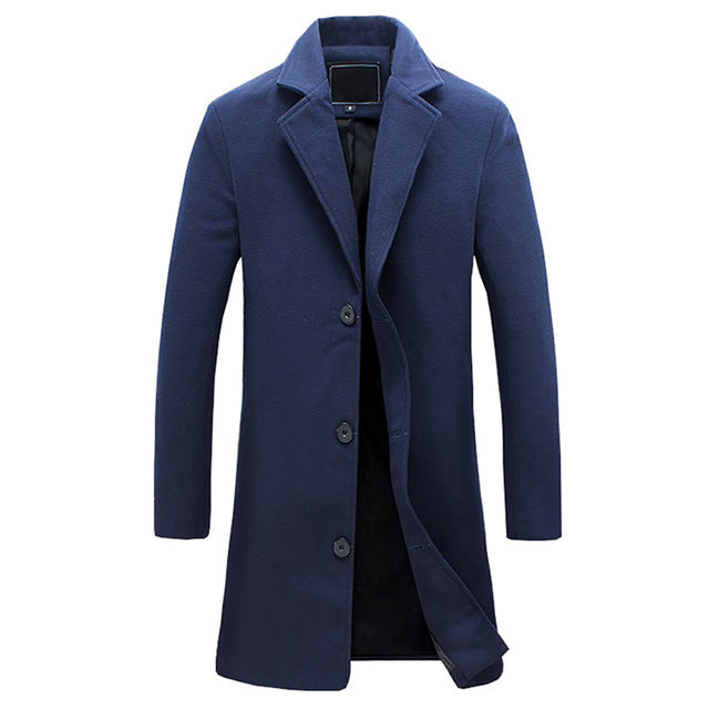Herren Winter-Trenchcoat Giuseppe – Bild 3