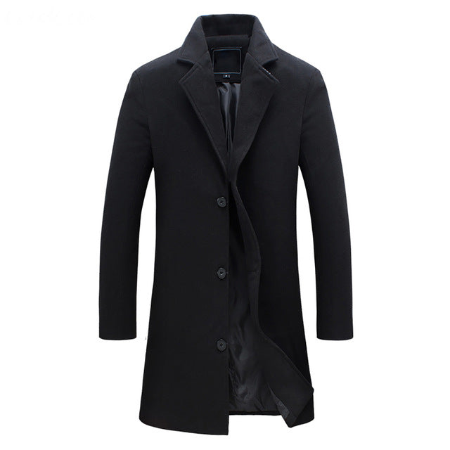 Herren Winter-Trenchcoat Giuseppe – Bild 4