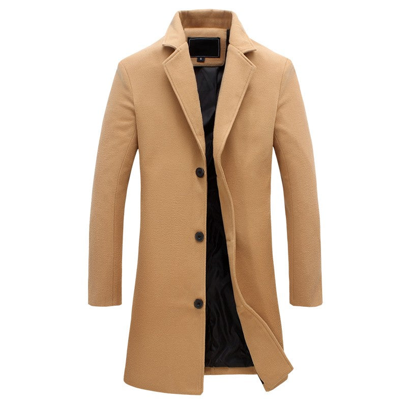 Herren Winter-Trenchcoat Giuseppe – Bild 5