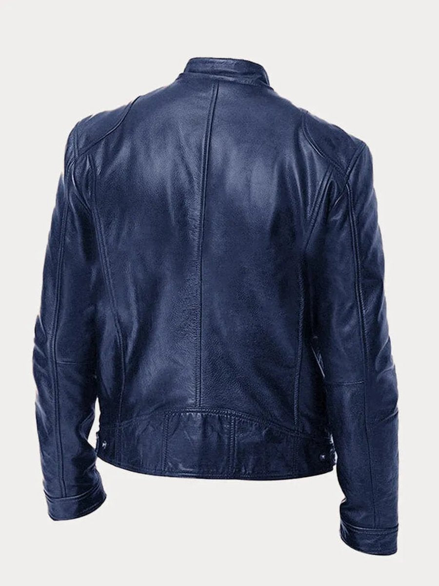 Chiodo Herren Slim Lederlook Bernardo – Bild 11
