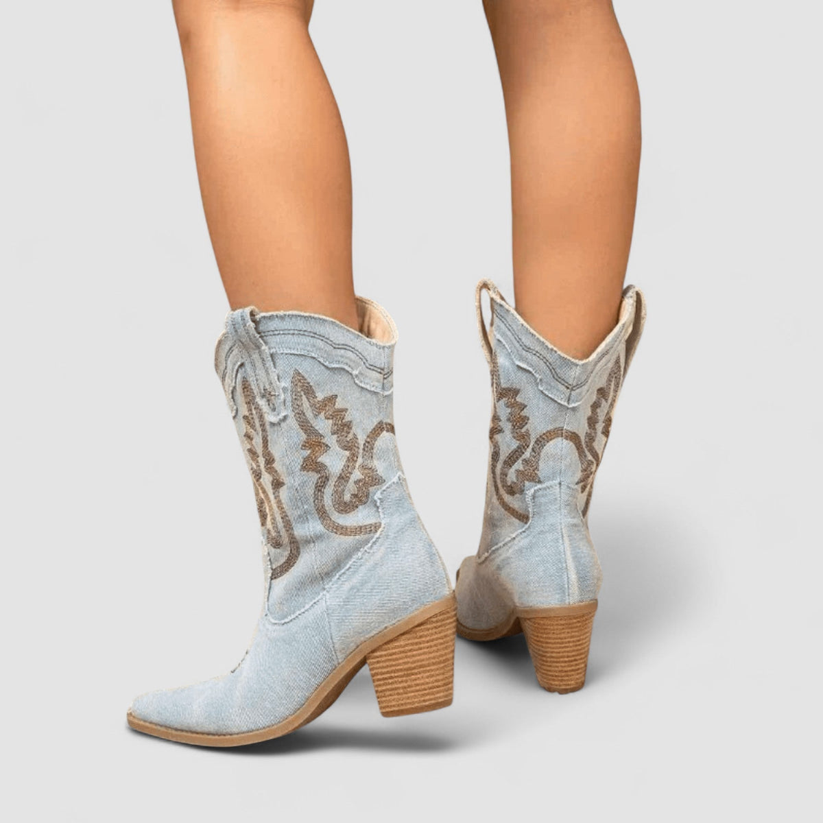 Orthopädische Denim Stiefeletten Stien – Bild 3