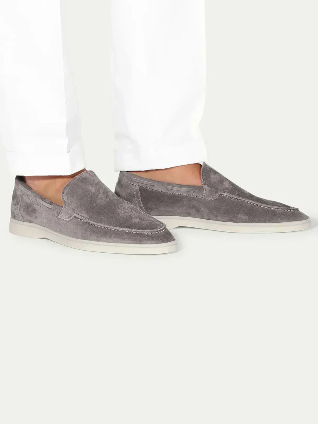 Viktor™ | Klassischer Loafer Grau