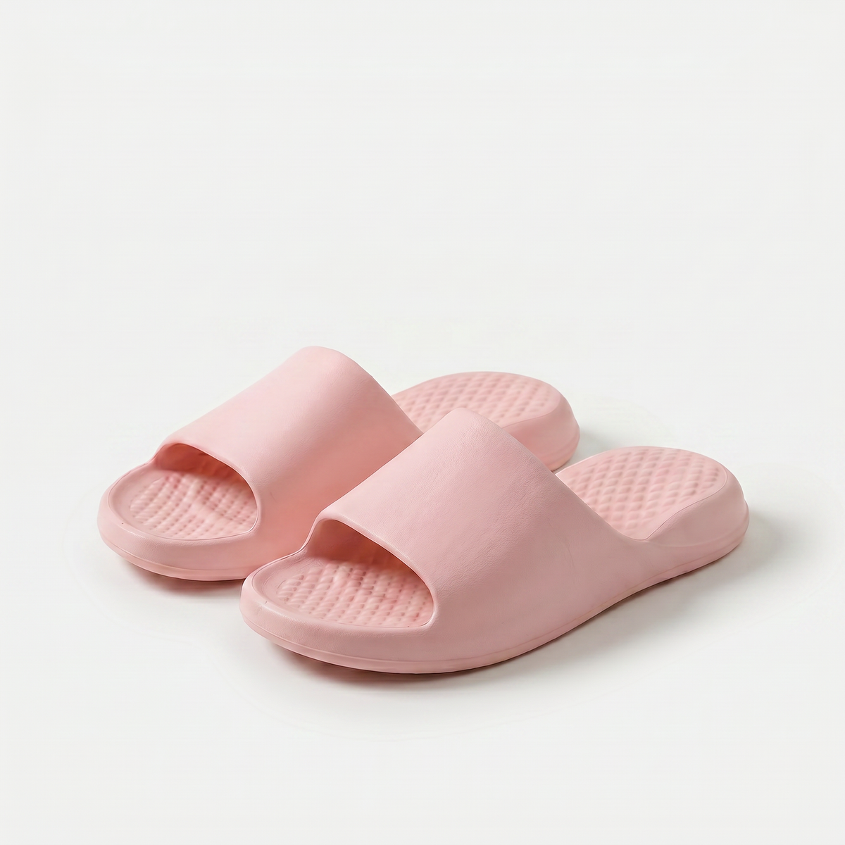 Spürbare Entlastung für müde Füße zuhause Montela CloudSlide Rosa – Weiss Modehaus