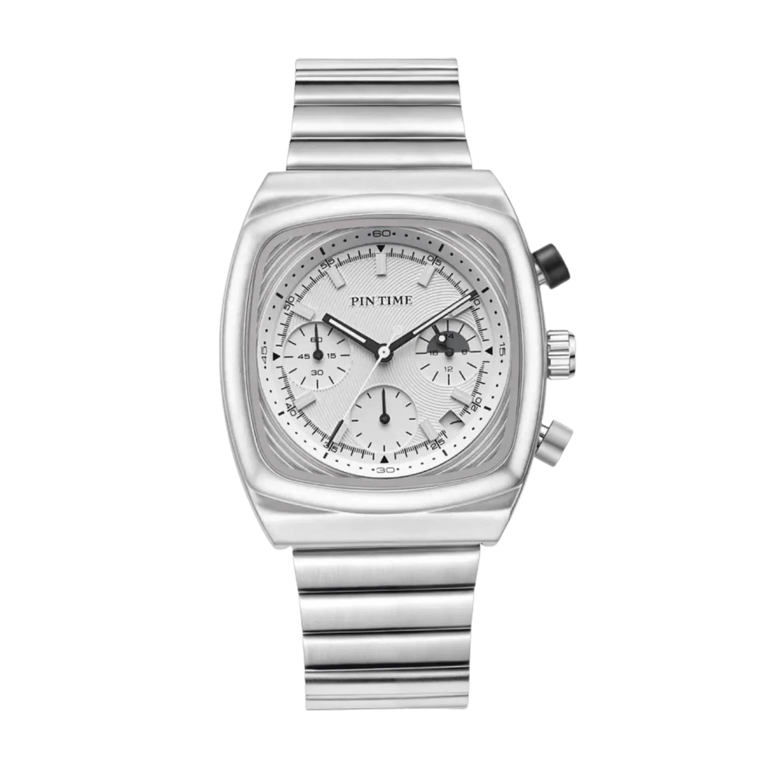 Linus™ | Eckiger Sport-Chronograph mit Datum
