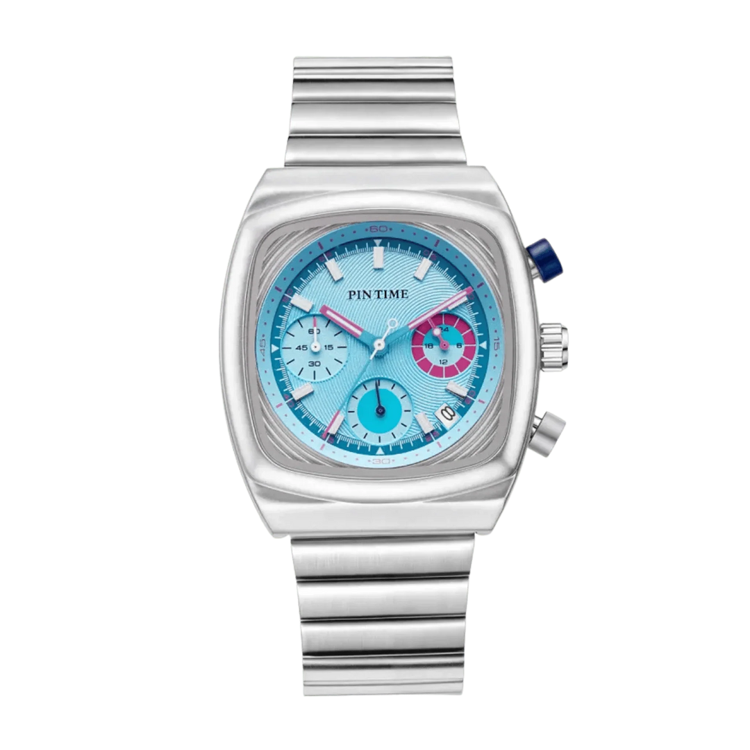 Linus™ | Eckiger Sport-Chronograph mit Datum