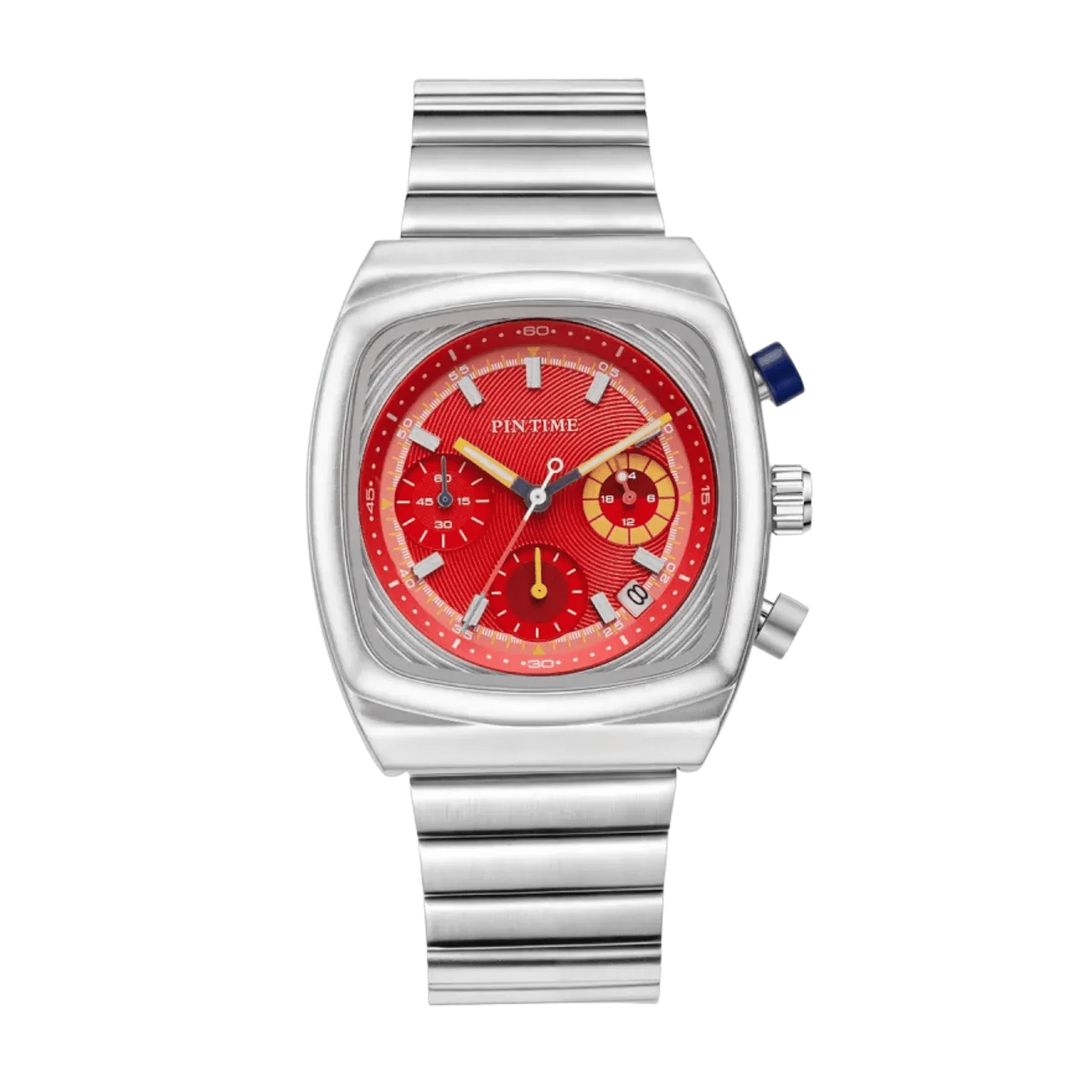 Linus™ | Eckiger Sport-Chronograph mit Datum
