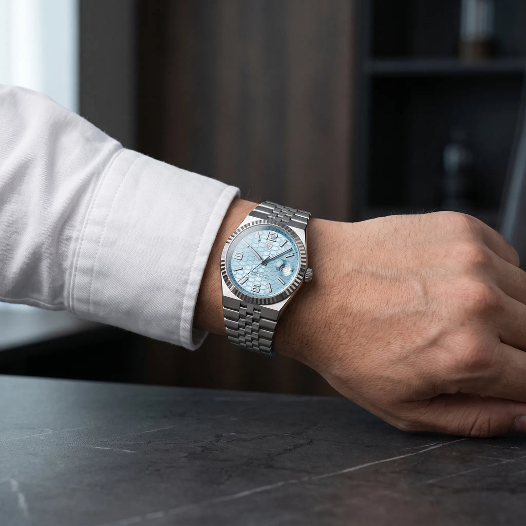 Oskar™ | Elegante Quarzuhr mit Jubilee-Armband