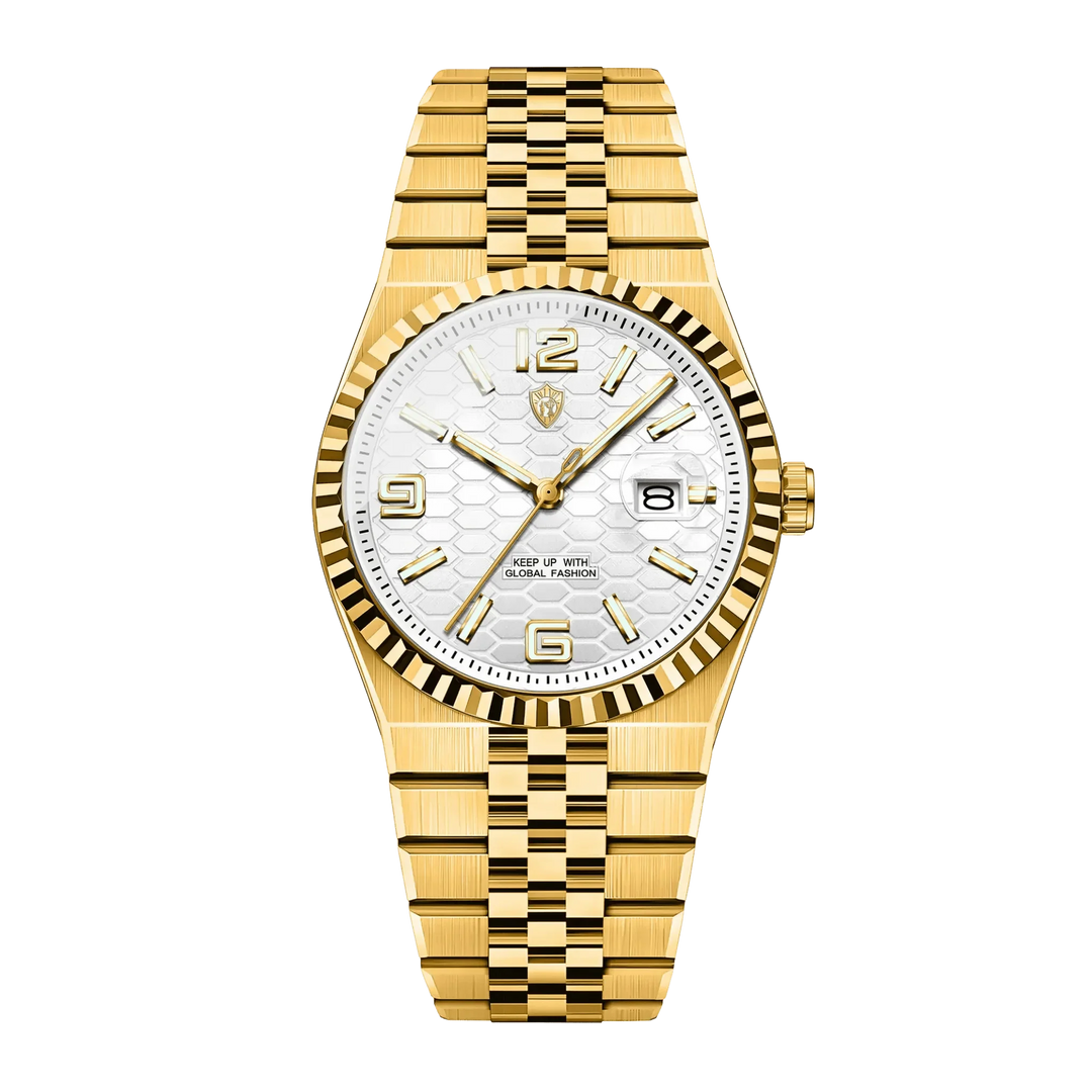 Oskar™ | Elegante Quarzuhr mit Jubilee-Armband