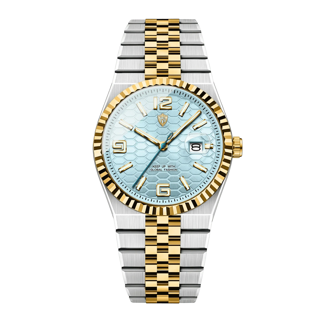 Oskar™ | Elegante Quarzuhr mit Jubilee-Armband