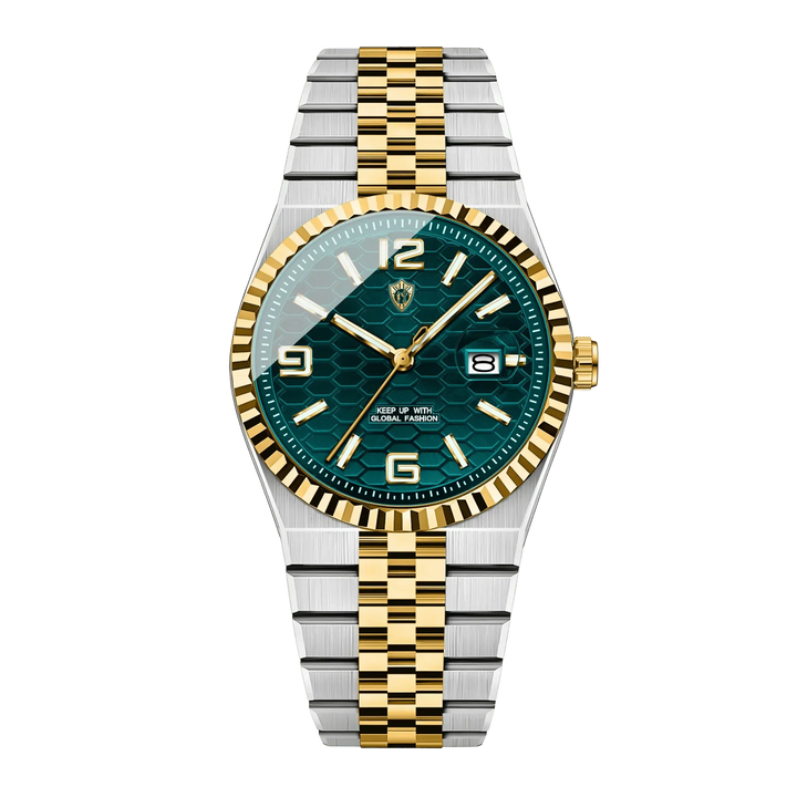 Oskar™ | Elegante Quarzuhr mit Jubilee-Armband
