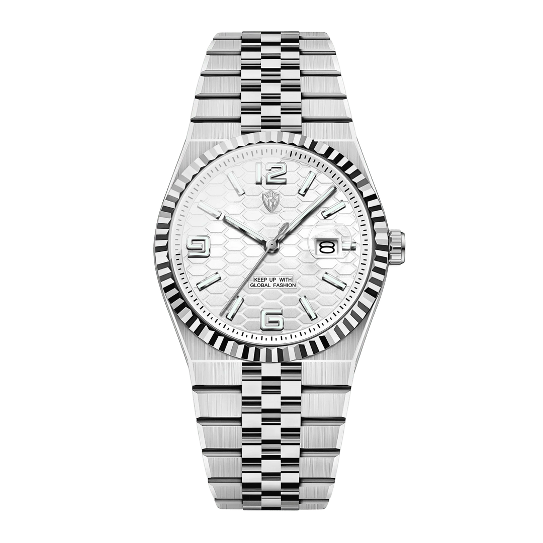 Oskar™ | Elegante Quarzuhr mit Jubilee-Armband