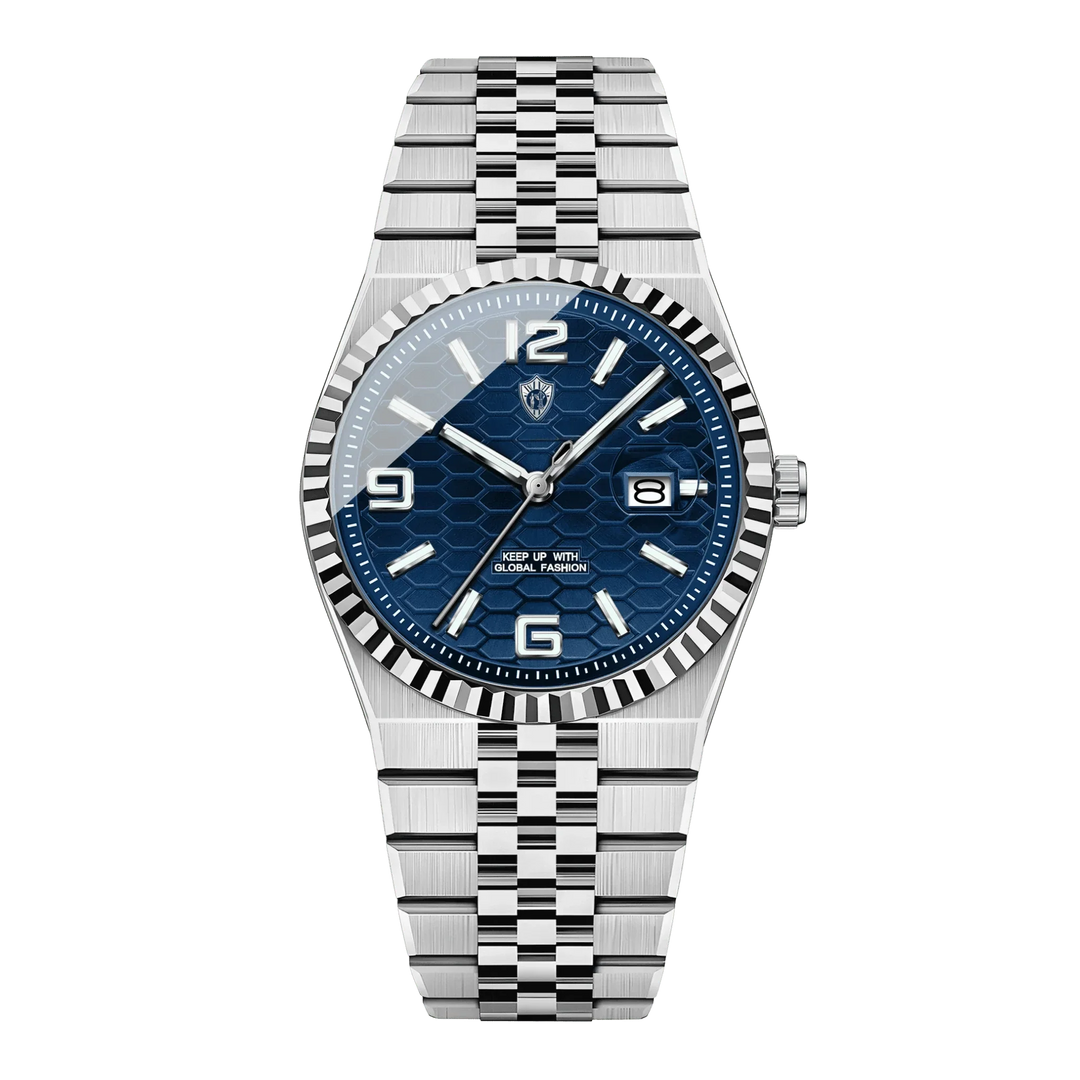 Oskar™ | Elegante Quarzuhr mit Jubilee-Armband