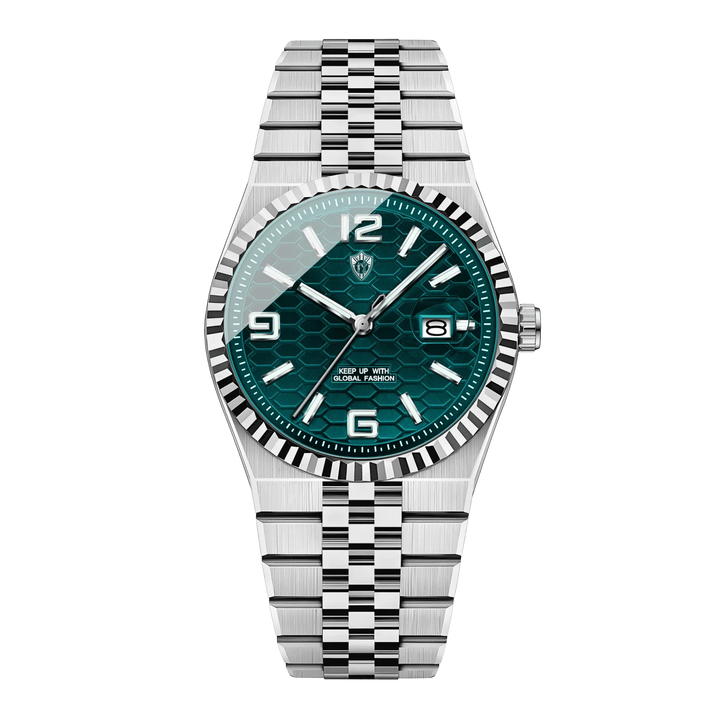 Oskar™ | Elegante Quarzuhr mit Jubilee-Armband