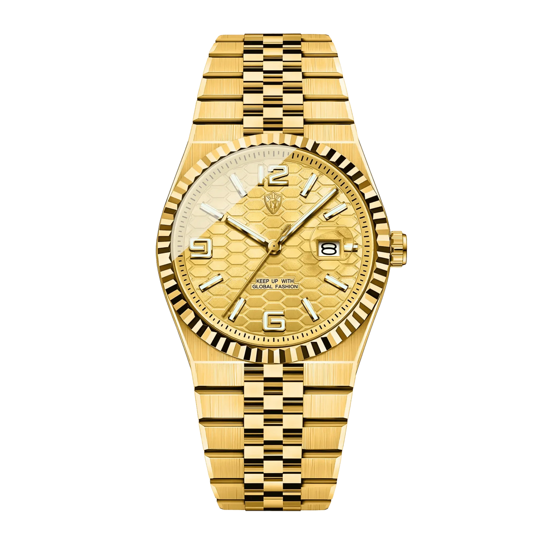 Oskar™ | Elegante Quarzuhr mit Jubilee-Armband