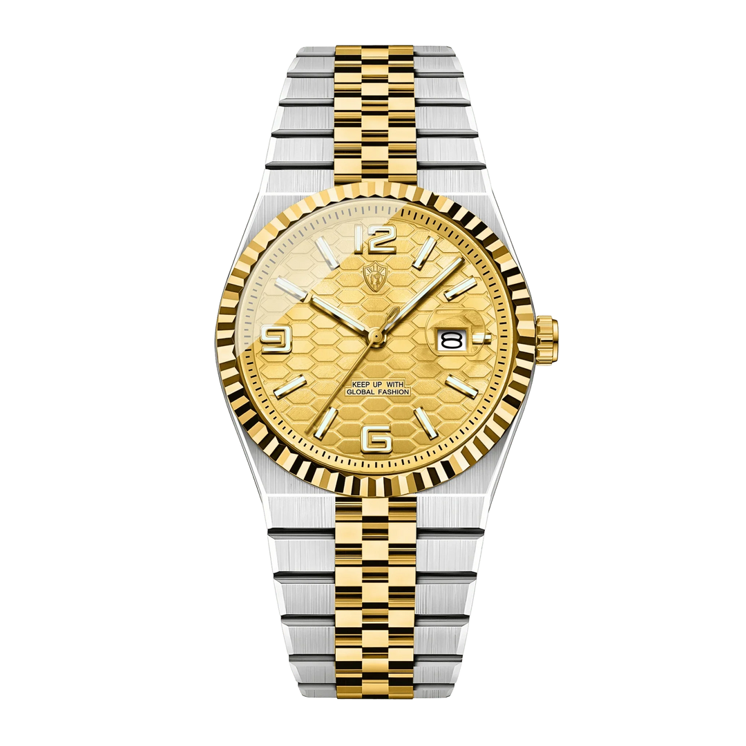 Oskar™ | Elegante Quarzuhr mit Jubilee-Armband