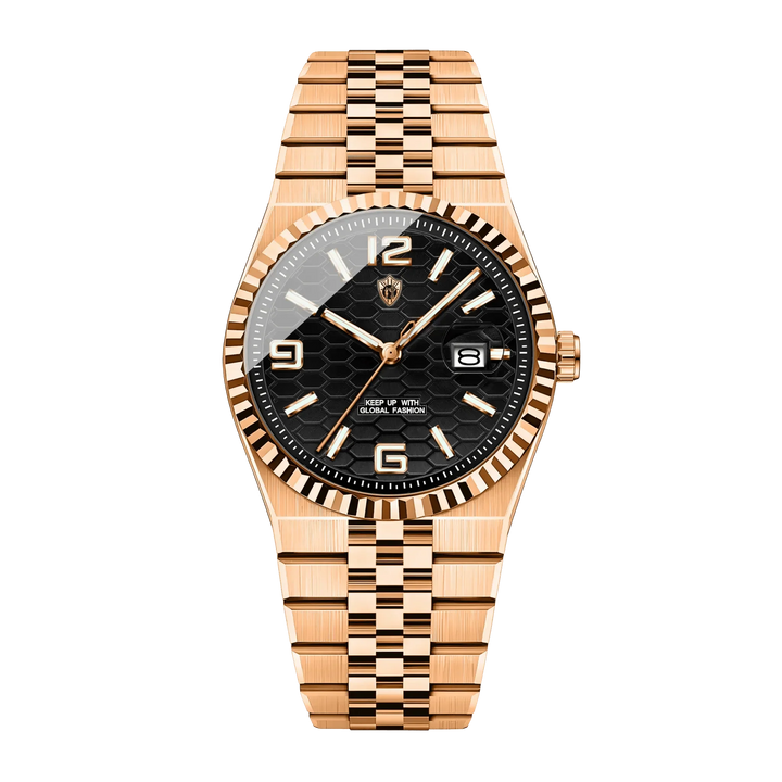 Oskar™ | Elegante Quarzuhr mit Jubilee-Armband