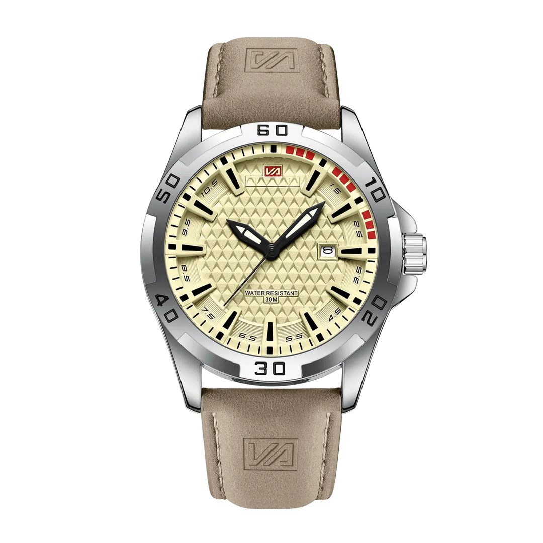 Marius™ | Sportliche Uhr mit Leuchtzifferblatt