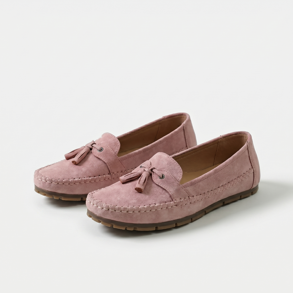 Klassische Loafers mit Quasten-Detail Nadine Rosa – Weiss Modehaus