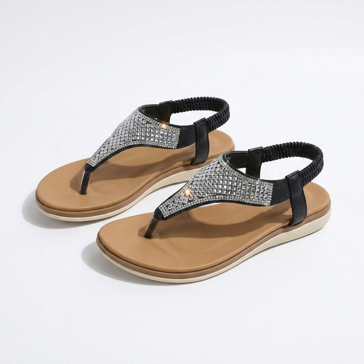 Funkelnde Sommer-Sandalen für besondere Momente Stella Schwarz – Weiss Modehaus