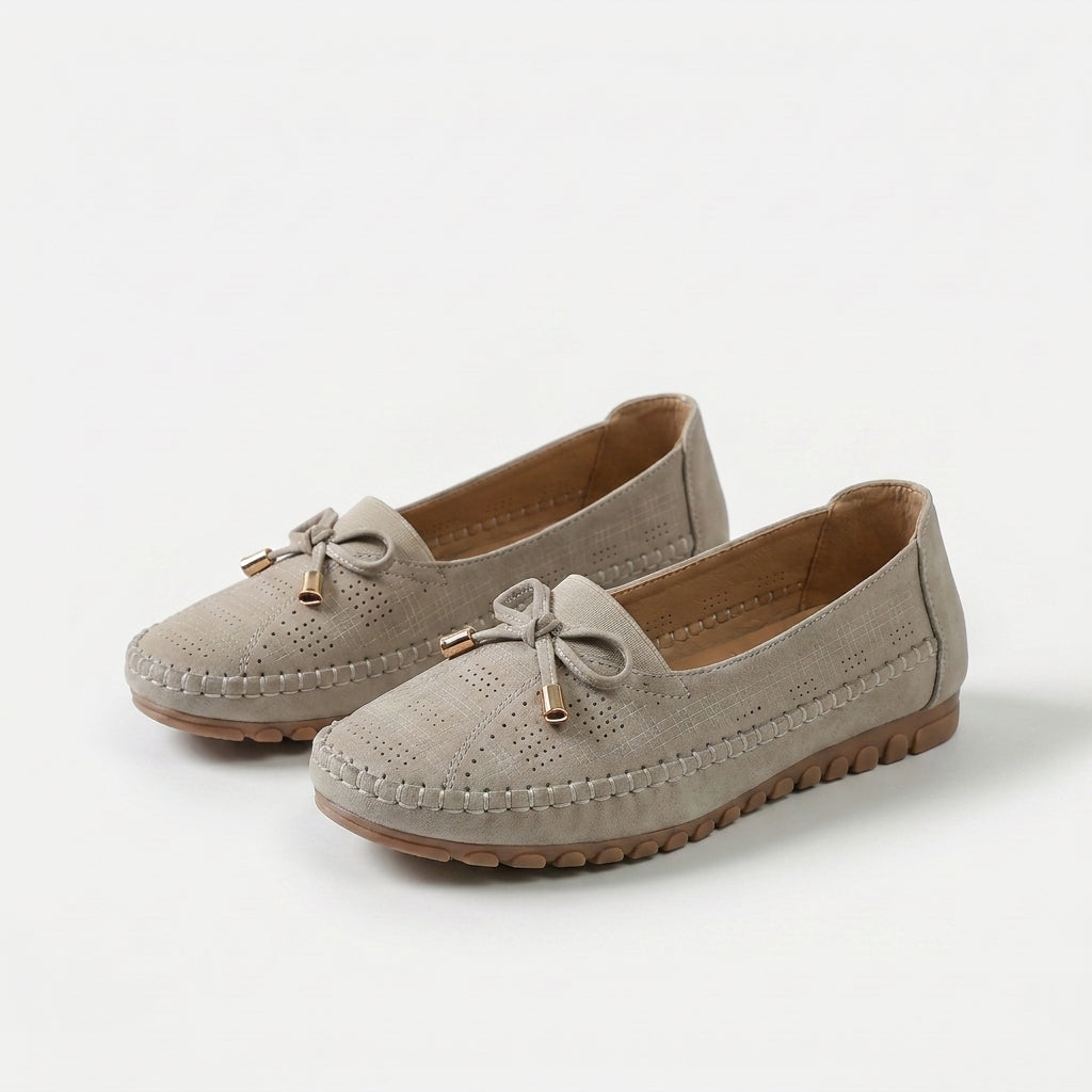 Weiche Komfort-Loafer mit zarter Schleife Sabine – Bild 8