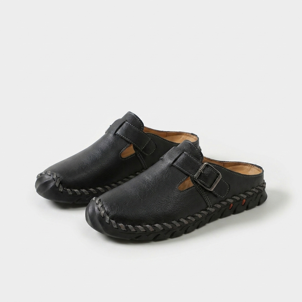 Komfort-Pantolette mit Schnalle Marly – Bild 3