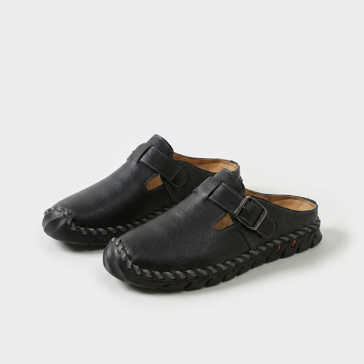 Komfort-Pantolette mit Schnalle Marly – Bild 3