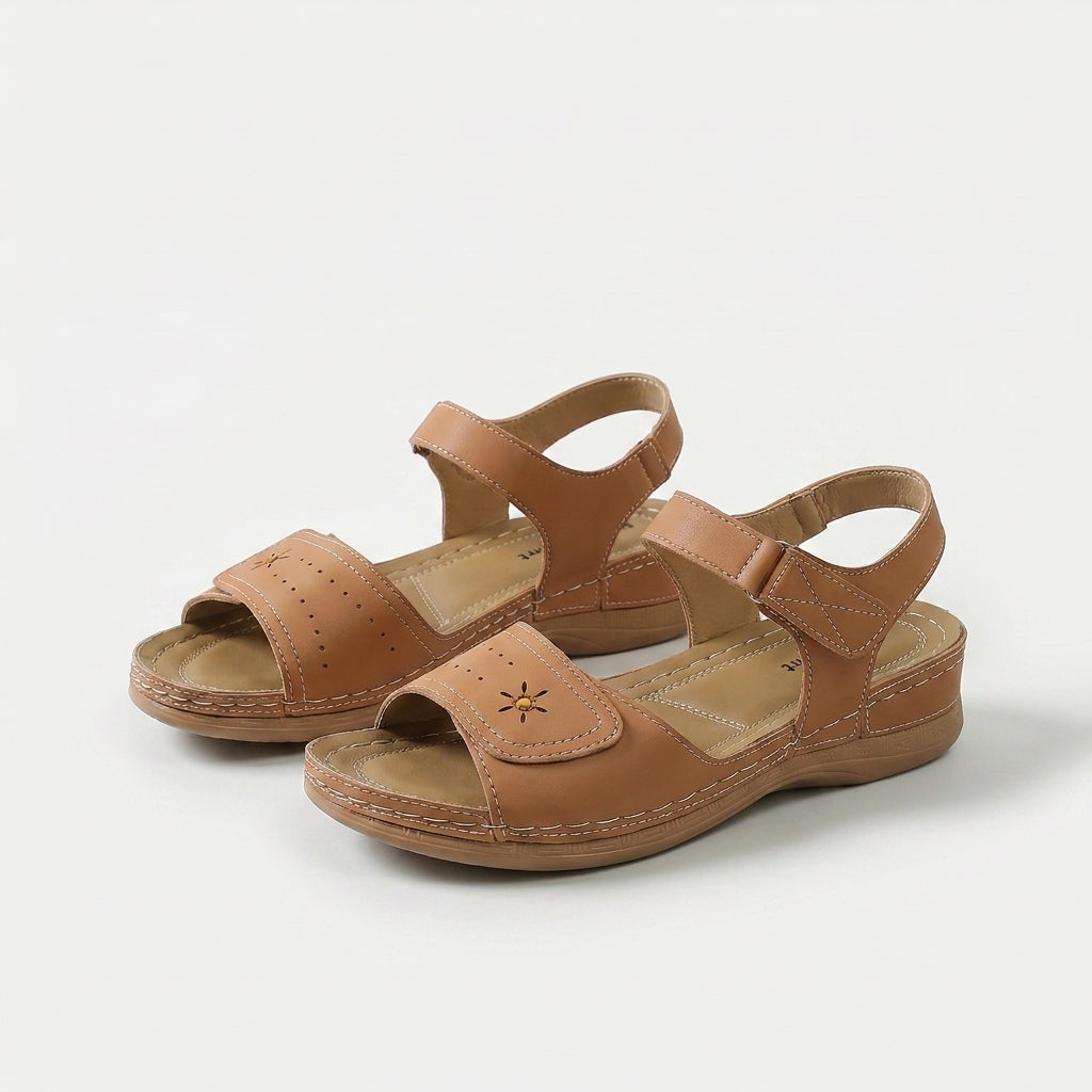 Leichte Sommer-Sandale mit Klettverschluss Liana – Bild 12