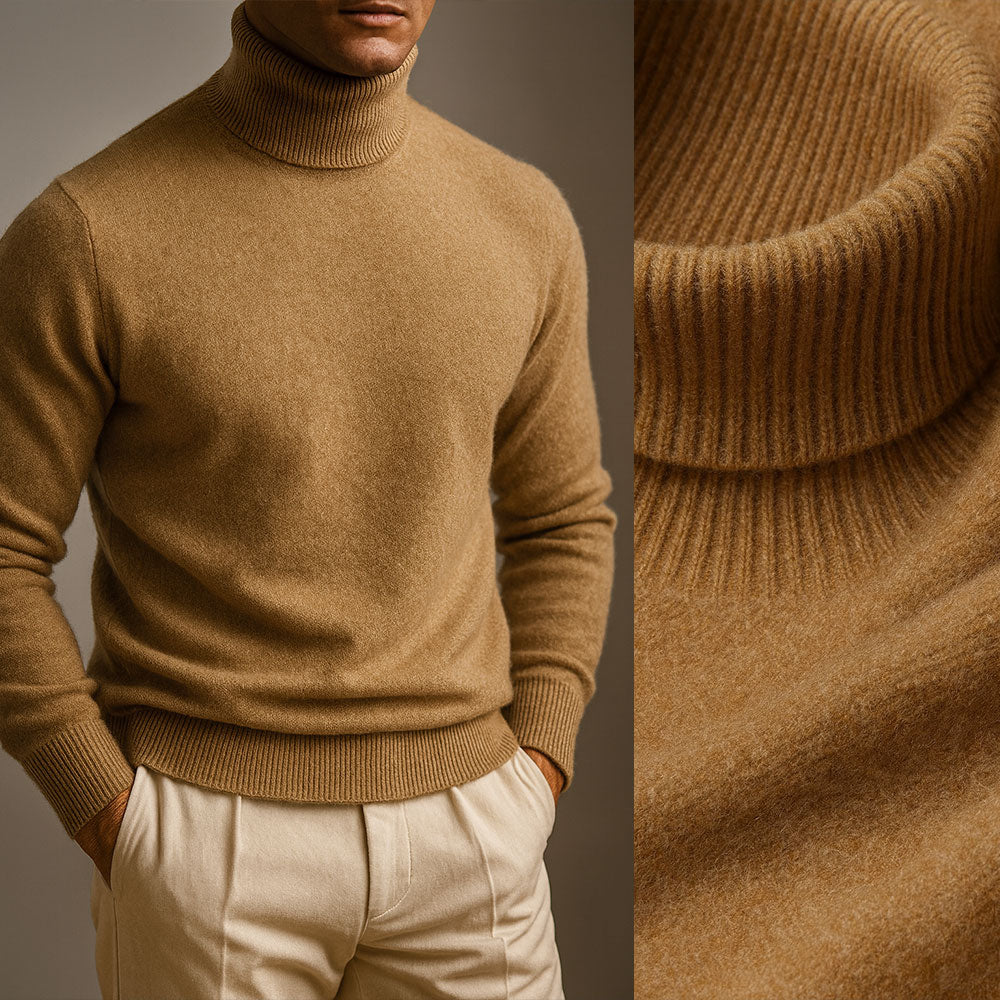 Herren Pullover mit Stehkragen Settimo – Bild 7