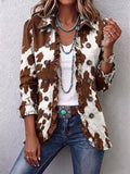 Braune Kuhjacke Manuela – Weiss Modehaus